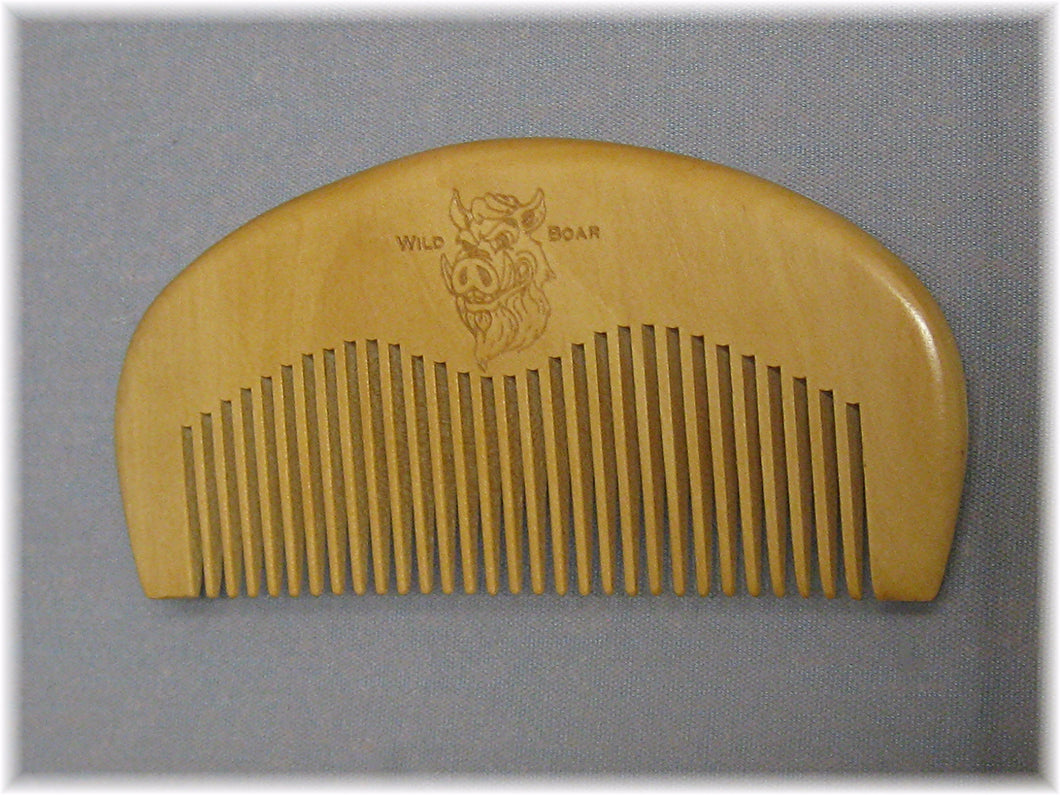 Peachwood Beard Comb